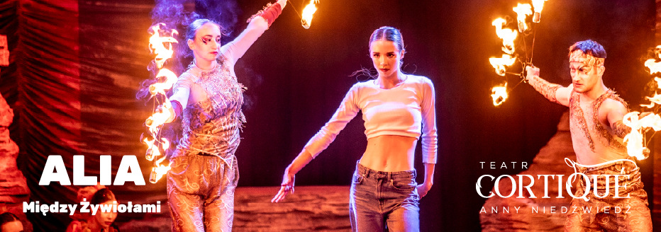 Baner reklamowy: Teatr Cortique