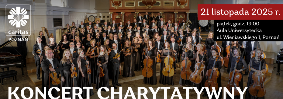 Koncert charytatywny Filharmonii Poznańskiej