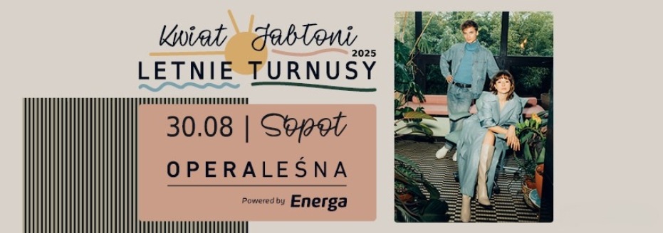 Baner reklamowy: Kwiat Jabłoni koncert Sopot