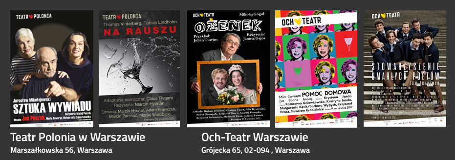 Baner reklamowy: Fundacja Krystyny Jandy Na Rzecz Kultury