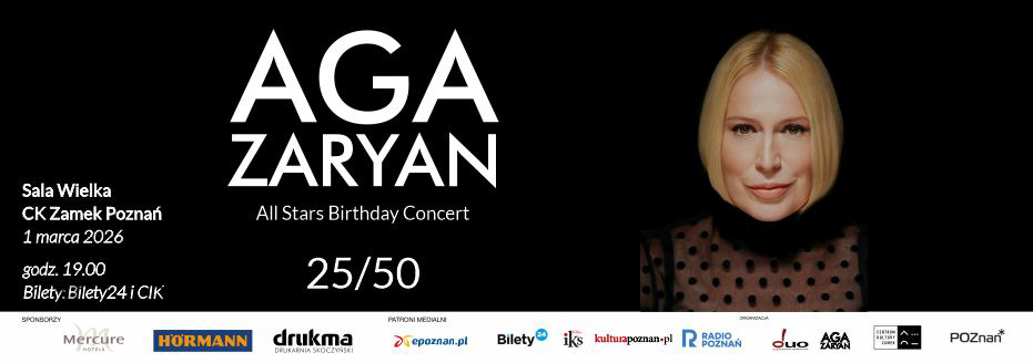 Baner reklamowy: Aga Zaryan