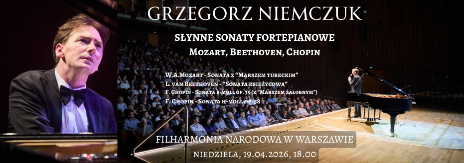 Baner reklamowy: Słynne Sonaty Fortepianowe