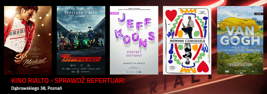 Baner reklamowy: kino rialto