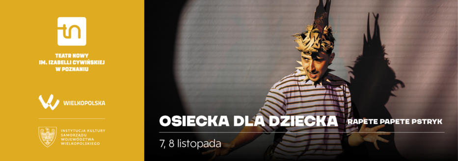 Baner reklamowy: Teatr nowy w Poznaniu