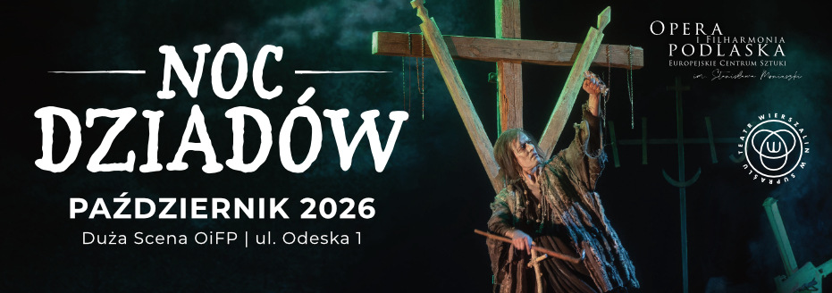 Baner reklamowy: Opera i Filharmonia Podlaska