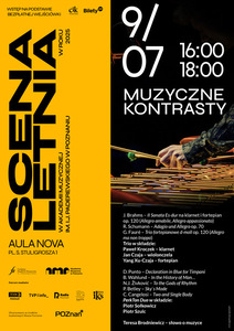 Koncert: Muzyczne kontrasty - 2025-07-09 16:00 - Poznań