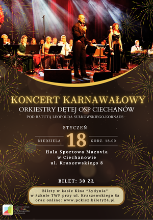 Koncert Karnawałowy Orkiestry Dętej OSP Ciechanów