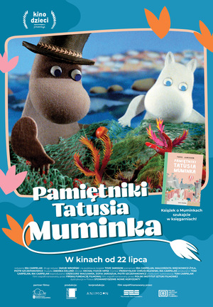 Plakat filmowy Pamiętniki Tatusia Muminka