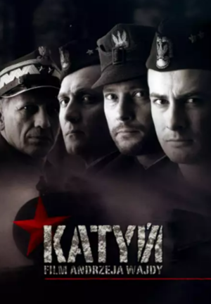 Plakat filmu Katyń