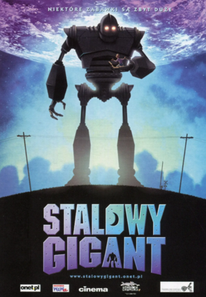 Plakat filmowy Stalowy gigant