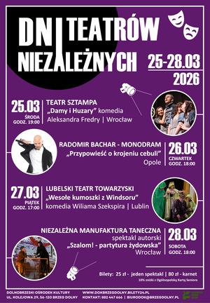 Dni teatrów niezależnych Brzeg Dolny 2026