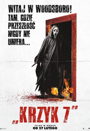 Grafika reklamowa do filmu Krzyk 7