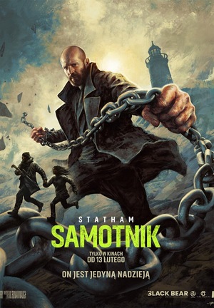 Grafika reklamowa do filmu Samotnik