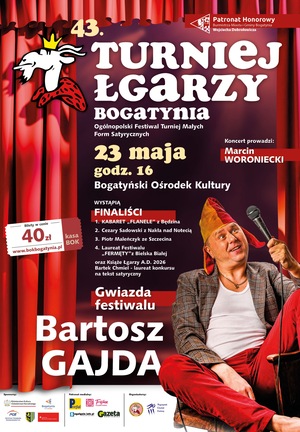 Grafika reklamowa 43. Turniej Łgarzy