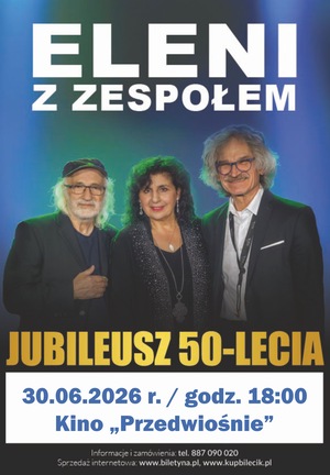 Plakat koncertu