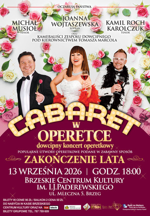 Grafika reklamowa - Cabaret w Operetce