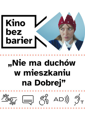 Kolorowe zdjęcie. Młoda kobieta w czepku na głowie. Patrzy zrezygnowana w bok.