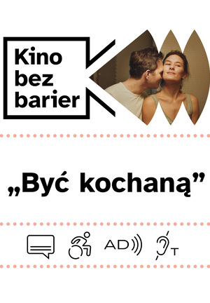 Kolorowe zdjęcie. Kobieta i mężczyzna w odbiciu lustra. Ona patrzy przed siebie z rozkoszą. On wtula się w jej szyję z czułością.