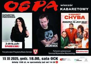OSPA 2025 - WIECZÓR KABARETOWY