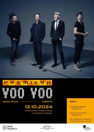 VOO VOO - PREMIERA - KONCERT PROMUJĄCY PŁYTĘ