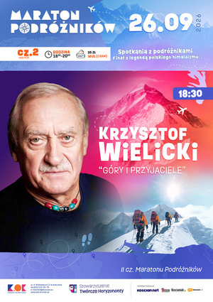 Maraton Podróżników 2026 KOK Kościan - Krzysztof Wielicki