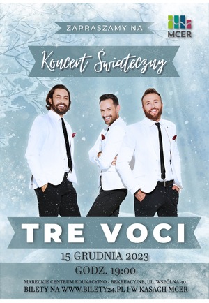 TRE VOCI- koncert świąteczny