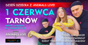 Animals Live TARNÓW - 1 Czerwca 2025 - TERRARYSTYKA & AKWARYSTYKA & BOTANIKA & SOKOLNICTWO