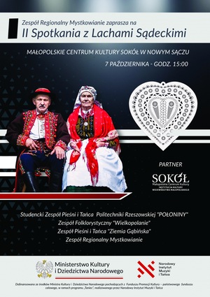 II SPOTKANIA Z LACHAMI SĄDECKIMI – FESTIWAL TAŃCA LUDOWEGO