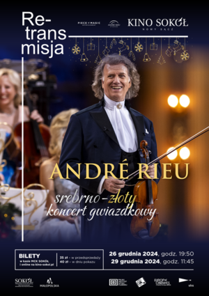 ANDRE RIEU. SREBRNO – ZŁOTY KONCERT GWIAZDKOWY