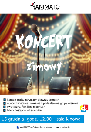 Koncert zimowy ANIMATO 2024