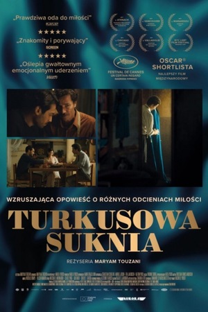 Turkusowa suknia