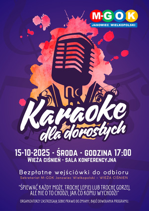KARAOKE DLA DOROSŁYCH