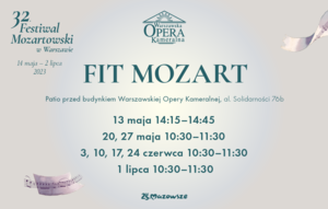 Fit Mozart – ćwiczenia w rytm muzyki W. A. Mozarta