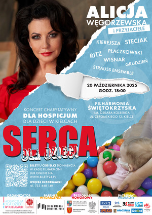SERCA DLA DZIECI - KONCERT CHARYTATYWNY DLA HOSPICJUM DLA DZIECI W KIELCACH