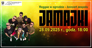 Reggae w ogrodzie – koncert zespołu JAMAJKI