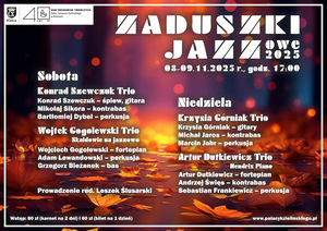 Zaduszki Jazzowe 2025 - dzień 2 (niedziela, 9 XI), godz. 17:00