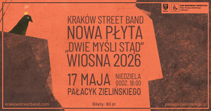Kraków Street Band – promocja płyty „Dwie myśli stąd”