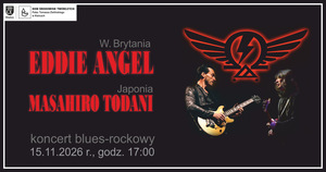 Eddie Angel (W. Brytania) &amp;amp; Masahiro Todani (Japonia) – koncert blues-rockowy