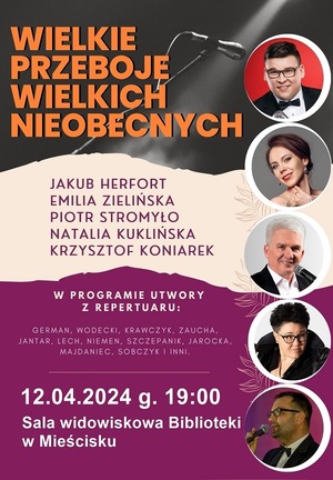 "WIELKIE PRZEBOJE WIELKICH NIEOBECNYCH"