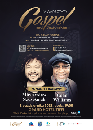 Koncert Finałowy IV Warsztatów Gospel nad Jeziorakiem | IŁAWA