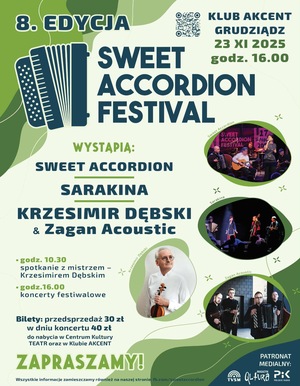 8. EDYCJA  SWEET ACCORDION FESTIWAL