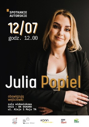Spotkanie z Julią Popiel 
