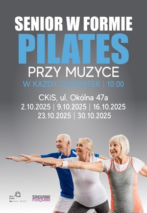 SREBRNE POKOLENIE:  Senior w formie – pilates przy muzyce