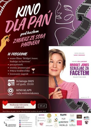 Kino dla Pań - Bridget Jones Szalejąc za facetem