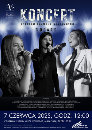 Koncert Centrum Rozwoju Muzycznego "Vocart" w Lubinie