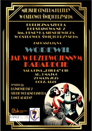 WODEWIL JAK W PRZEDWOJENNYM KABARECIE