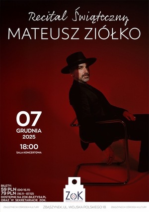 MATEUSZ ZIÓŁKO Recital Świąteczny