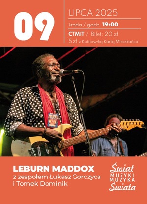 Leburn Maddox - XI Świat Muzyki Muzyka Świata