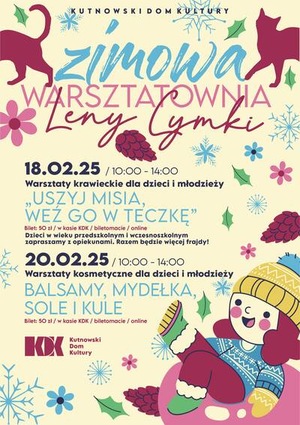 Zimowa warsztatownia "Balsamy, mydełka"