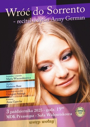 Wróc do Sorrento-recital o życiu Anny German